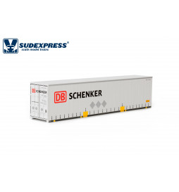 Sudexpress SUDDBS45 - Kontener 45`DB SCHENKER do platform Sgnss, epoka VI